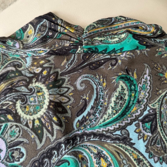 Etro Paisley Print Midi Length Dress (EU44, US8) - Picture 6 of 9